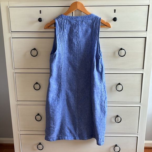 100% Linen Dress. Size Medium. - Picture 4 of 9